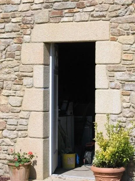 Porte pierre renovation