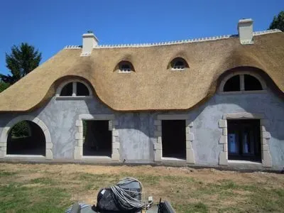 Maison neuve construction pierre