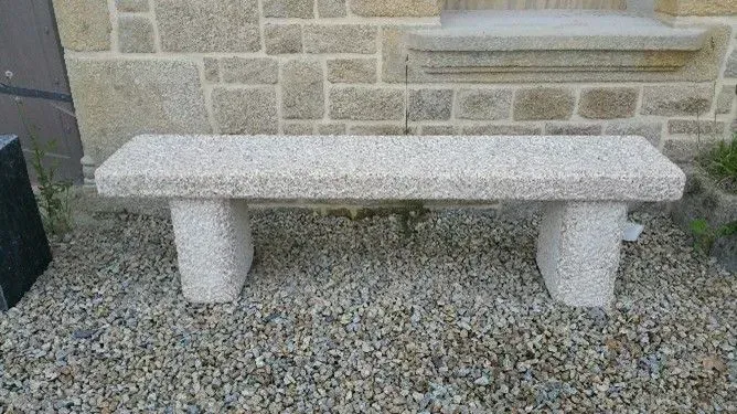 Banc pierre et gravier